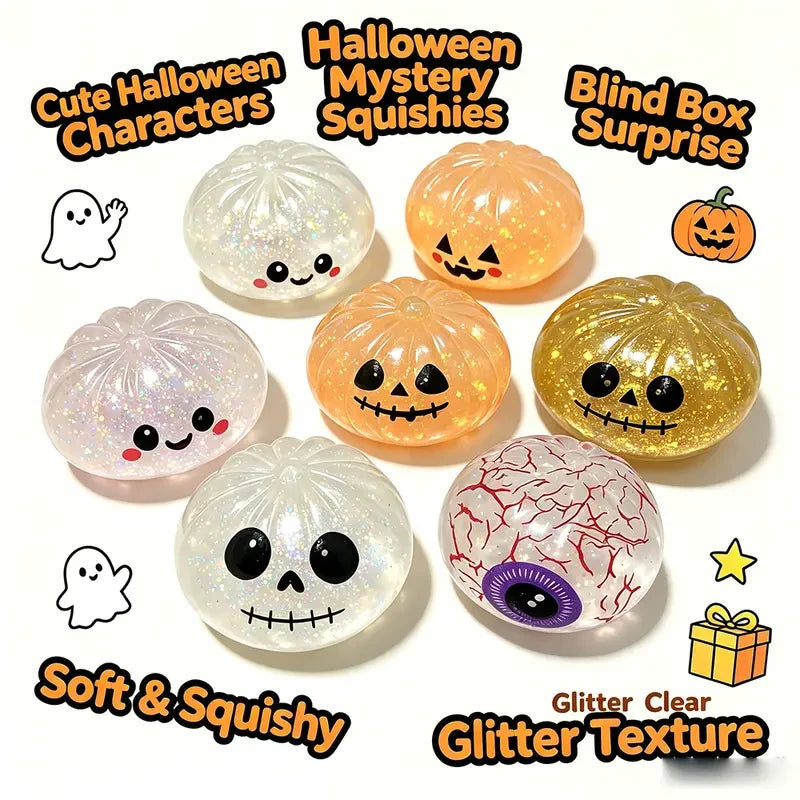 Ghost Theme Cute Squishy Fidget Toy