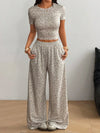 Leopard Print Loungewear Set