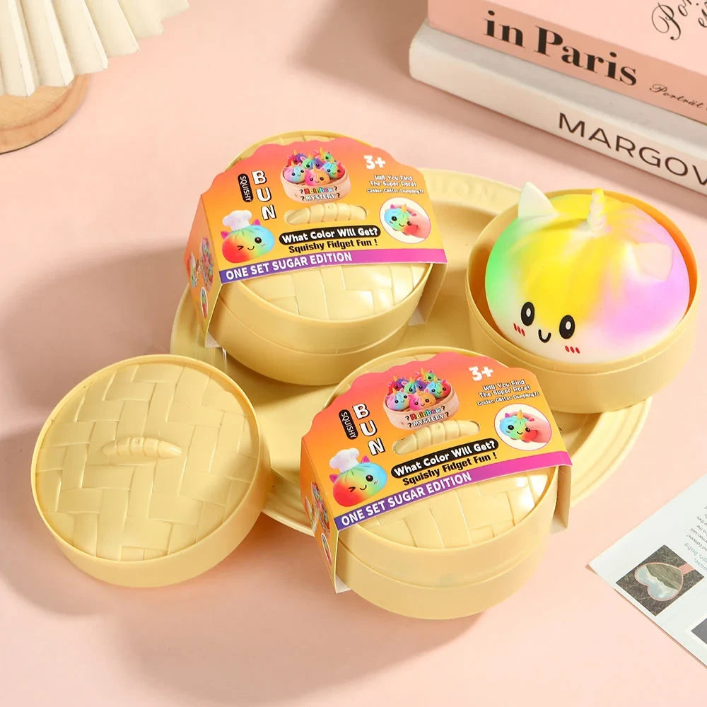 Unicorn Bun Squishy Blind Box