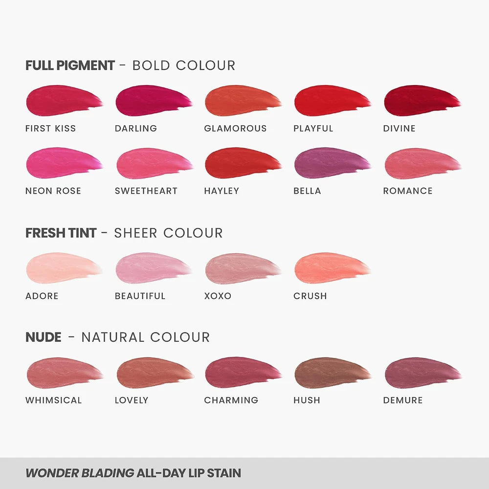 Wonderskin Long Lasting Lip Stain